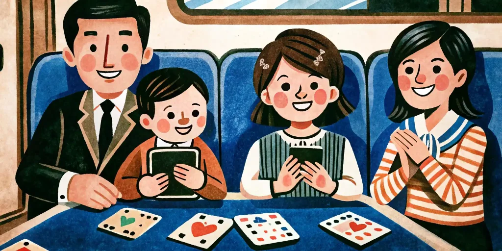 Logic Games for the Whole Family: How to Make a Long Trip Fun